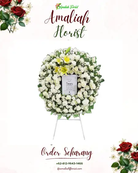 Krans Bunga Duka Cigondewah Kaler